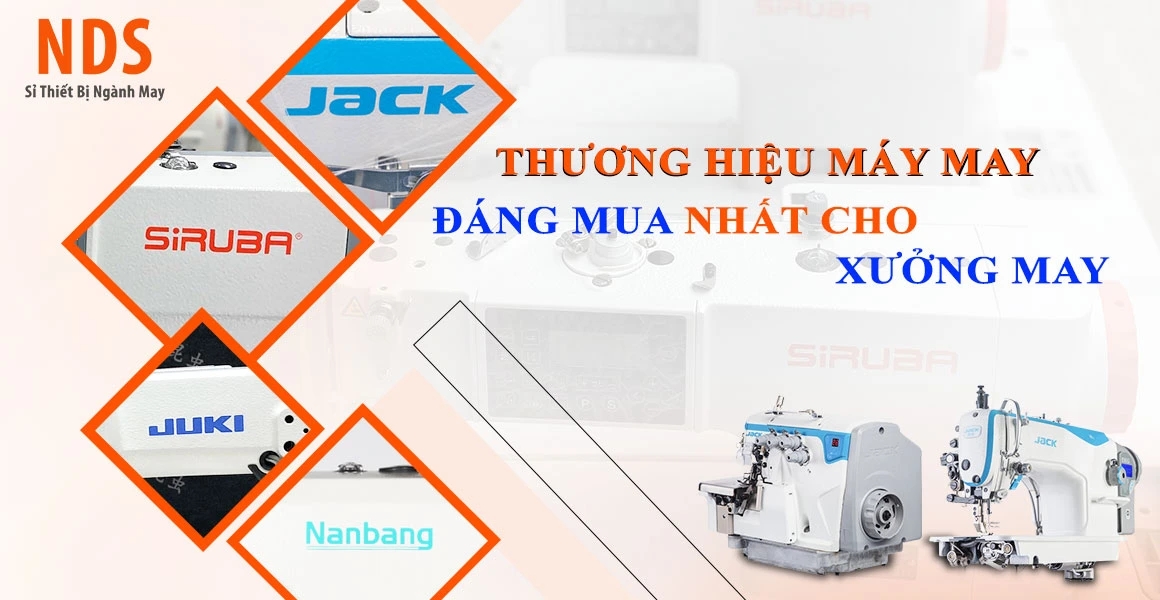 Top Các Thương Hiệu Máy May Đáng Mua Nhất Cho Xưởng May