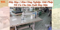 Máy May 1 Kim Công Nghiệp: Giải Pháp Tối Ưu Cho Sản Xuất May Mặc