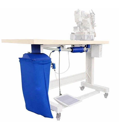 Bộ Phụ Trợ Hút Rác Bằng Hơi Dùng Cho Máy 4 Kim 6 Chỉ Công Nghiệp S2146