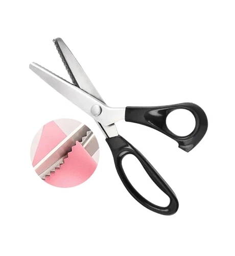 Kéo Răng Cưa Cắt Vải – Tam Giác – Đẹp, Sắc, Đa Dụng