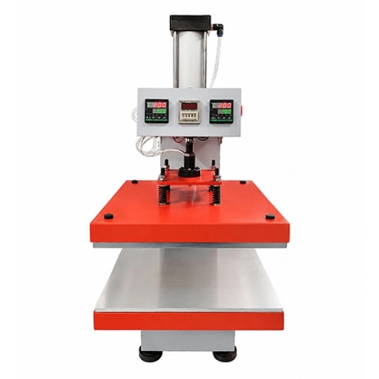 Máy Ép Logo Khí Nén Tự Động 2 Mâm Nhiệt