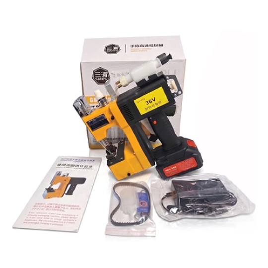 Máy May Bao GK9-500 Sanpu Chạy Pin Có Bình Dầu