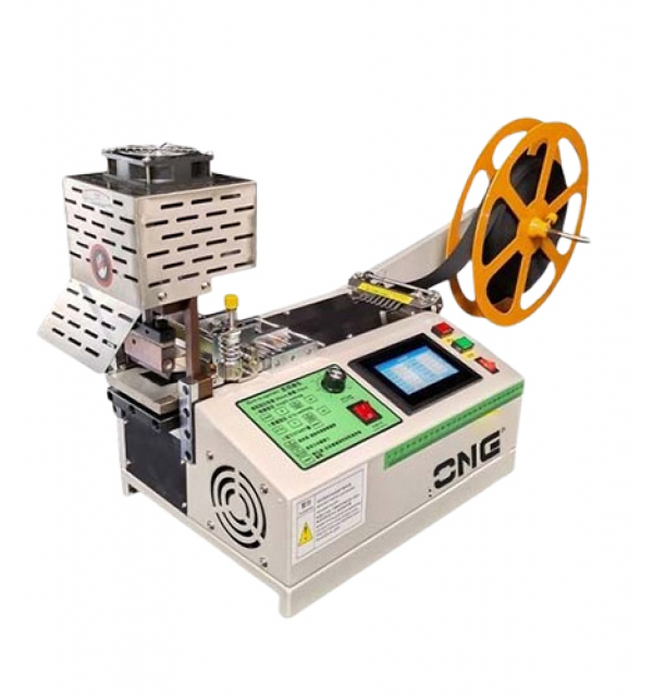 Máy cắt dây đai đầu xoay chạy điện dùng thớt chặt ONE-120-XD