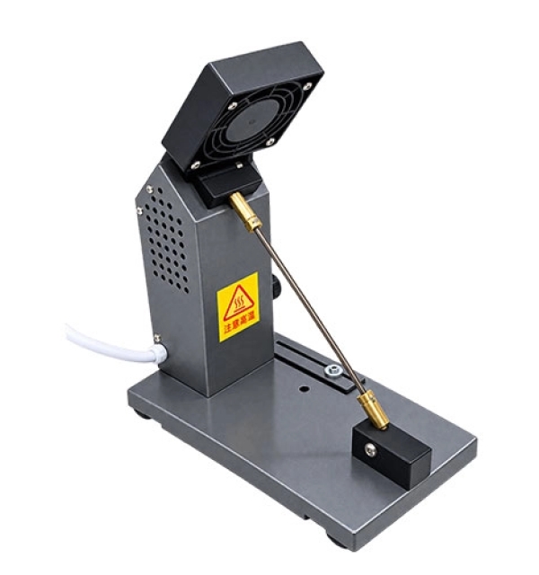 Máy Cắt Dây Đai Nhiệt Đơn Dao Xéo