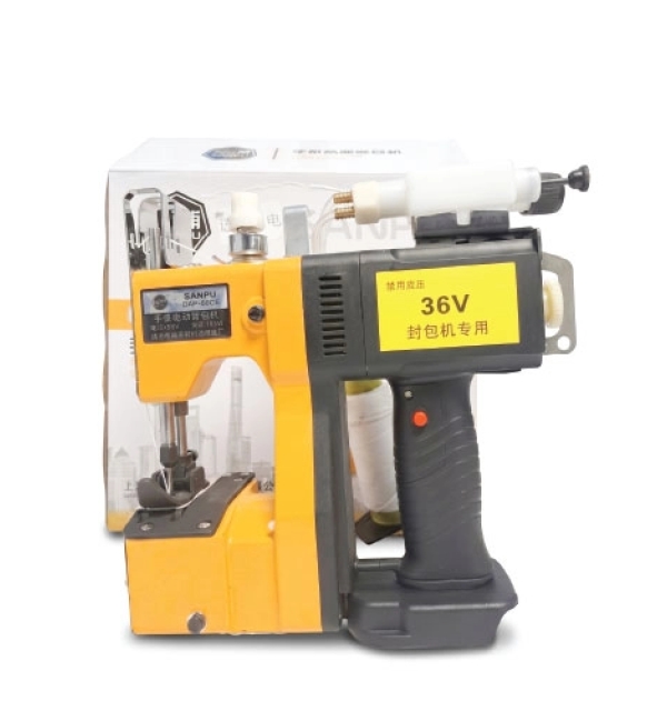 Máy May Bao GK9-500 Sanpu Chạy Pin Có Bình Dầu