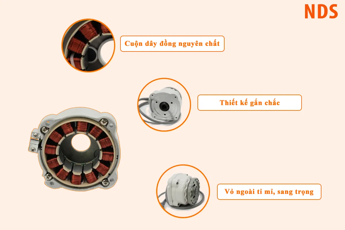 Cấu tạo lõi mô tơ