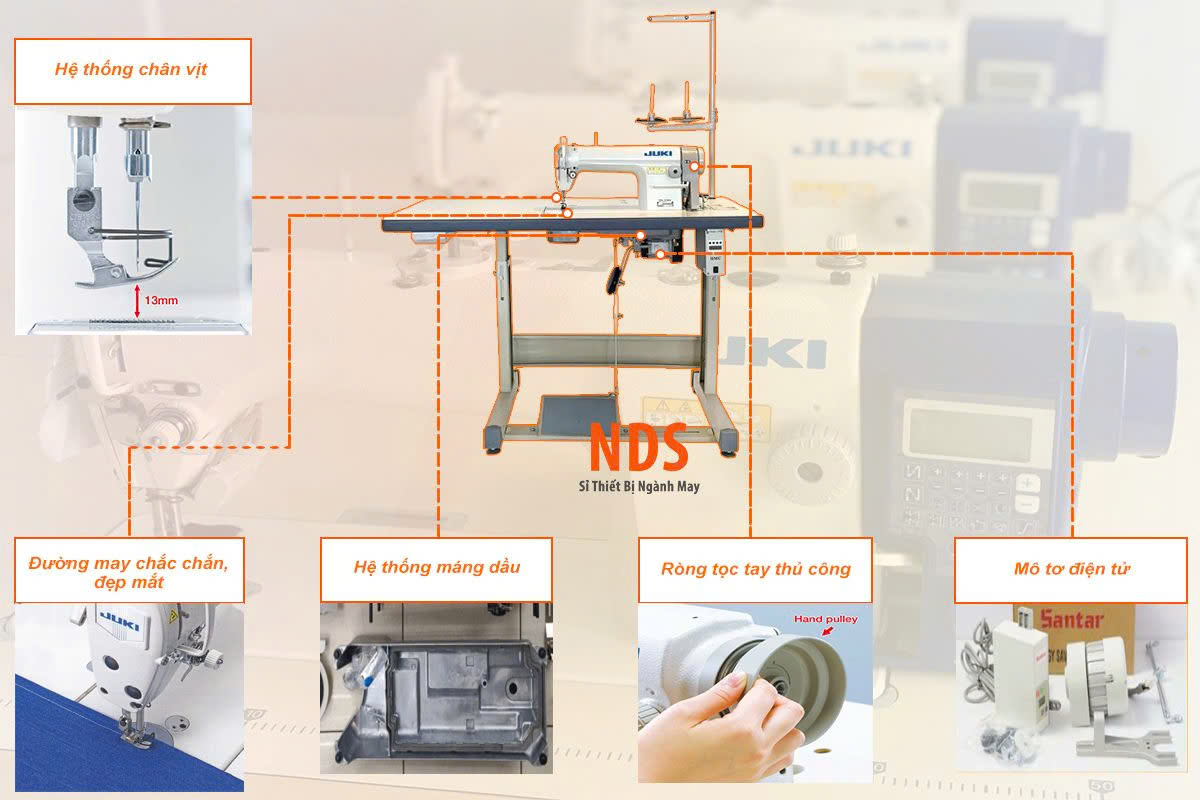 Máy may một kim JUKI 8100E
