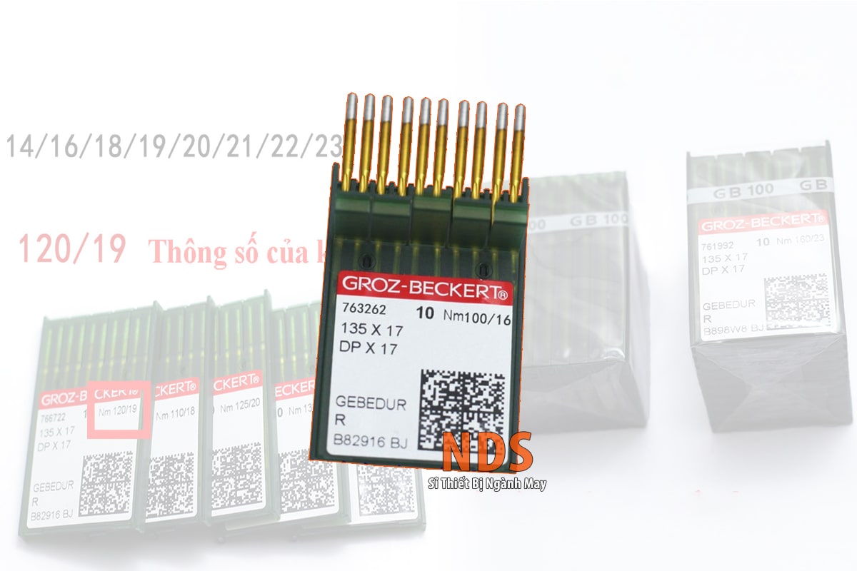 Kim may Đức Groz-Beckert DPx17 (135x17)