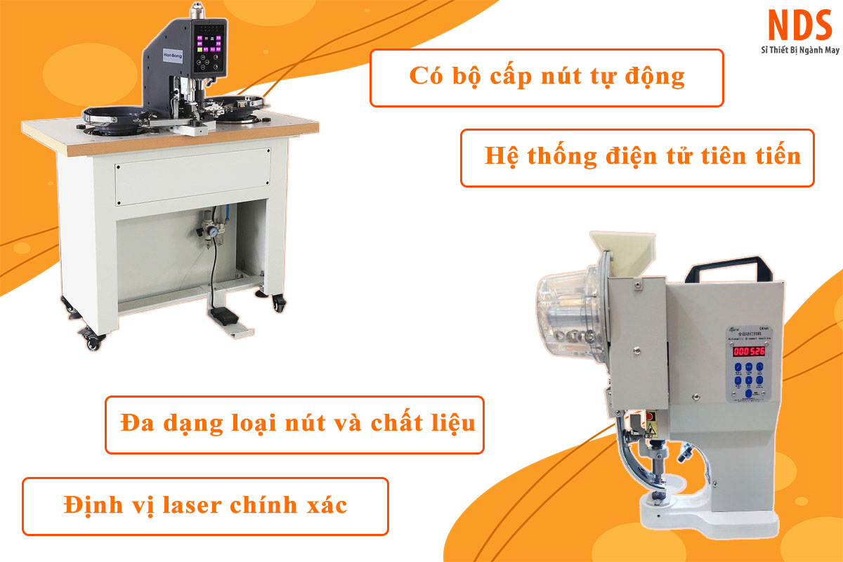 Máy đóng nút điện tử tự động