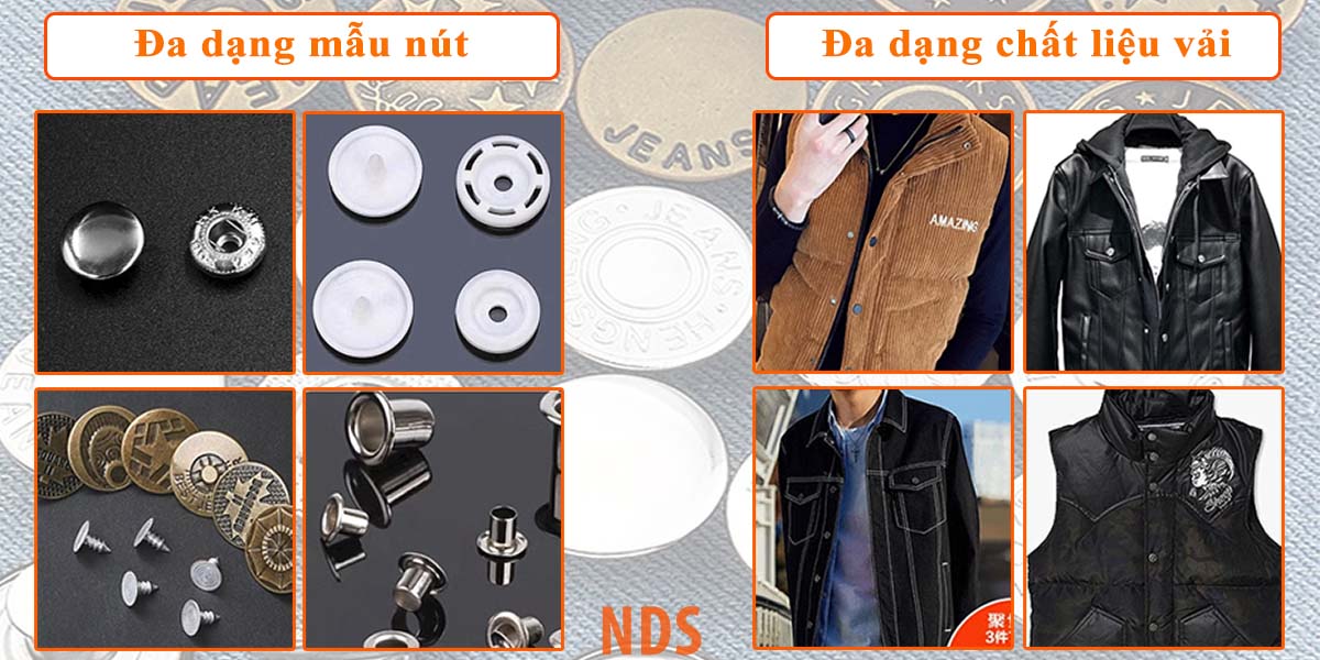 Phạm vi ứng dụng máy đóng nút