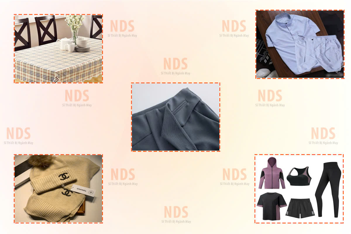 Ứng dụng của máy may công nghiệp 1 kim Juki