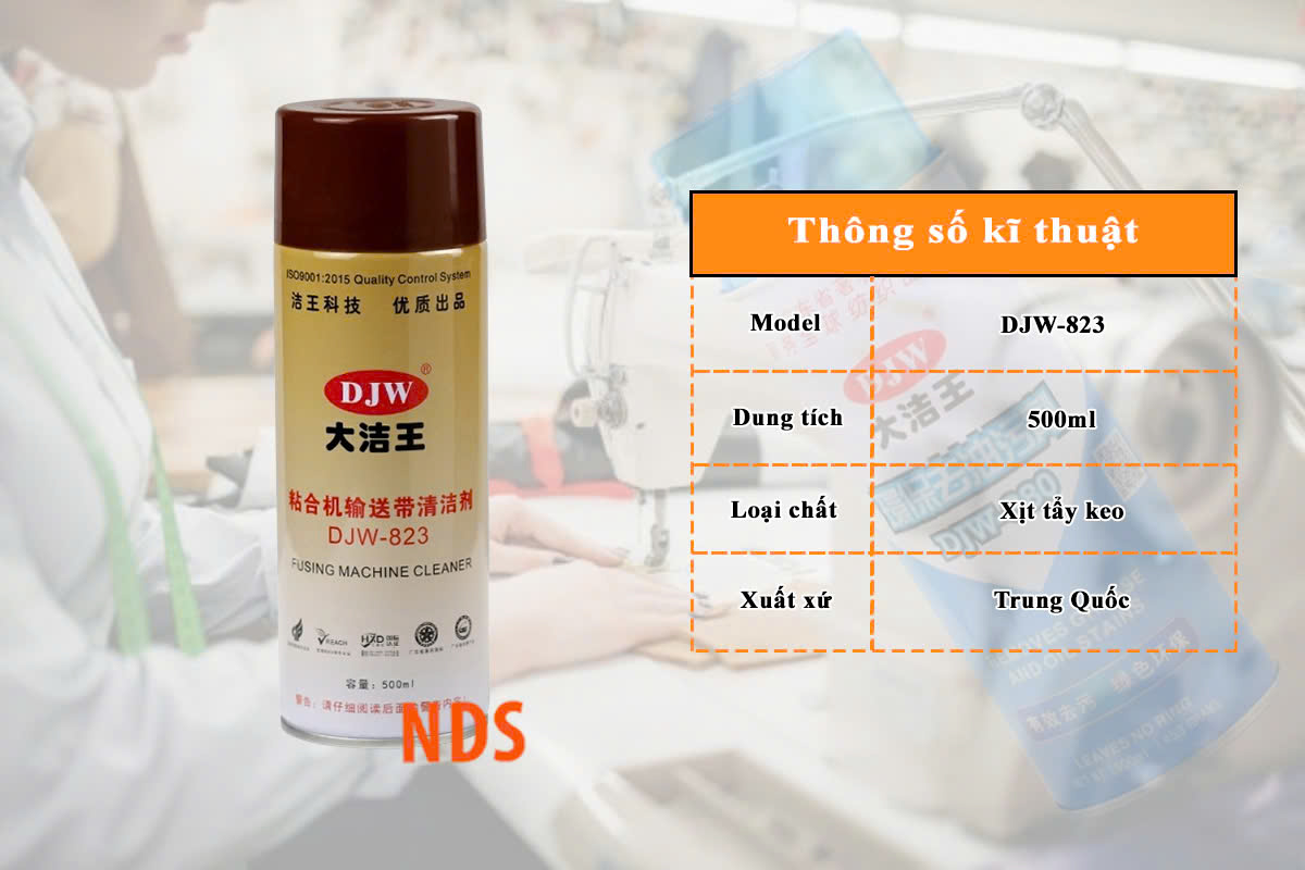 Chất tẩy băng tải máy ép keo DJW-823