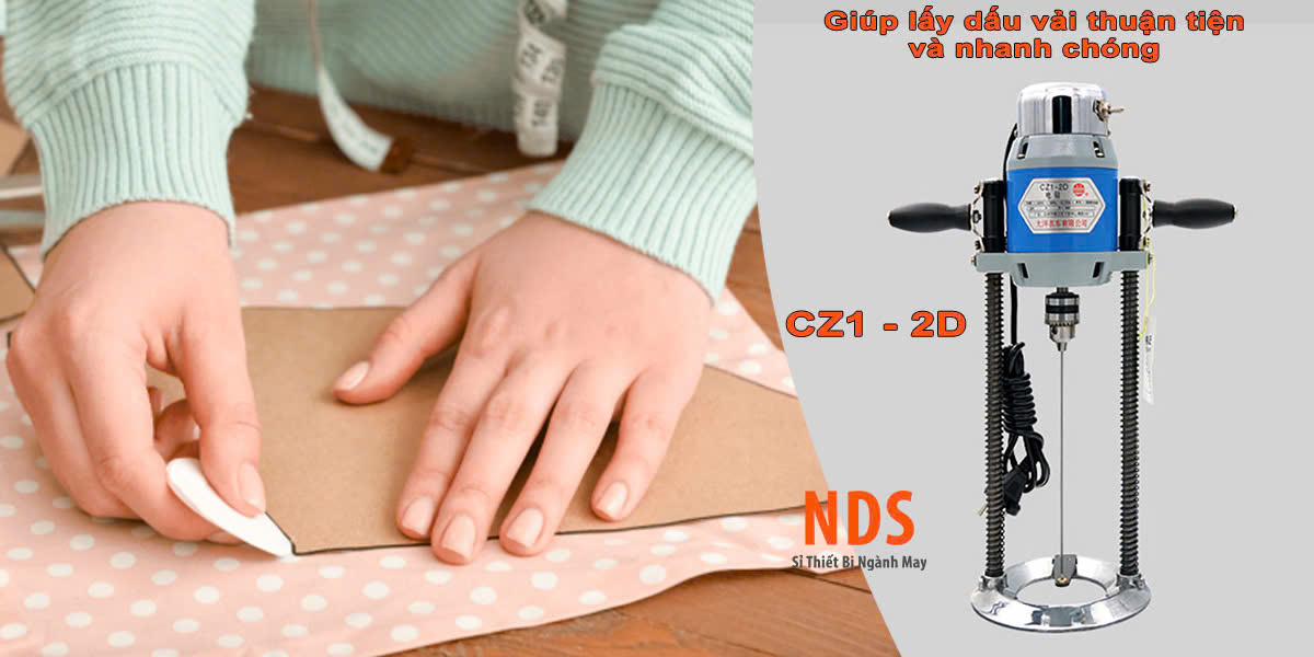 Ứng dụng máy khoan lấy dấu vải cơ CZ1-2D