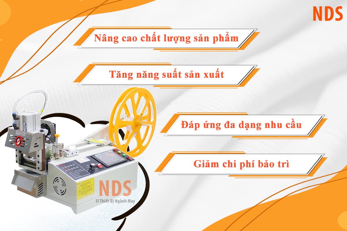 Ưu điểm máy cắt dây đai dao nhiệt