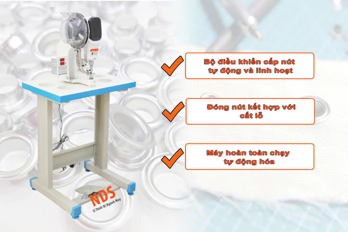 Ưu điểm máy đóng nút Orel điện tử Xingding 818 
