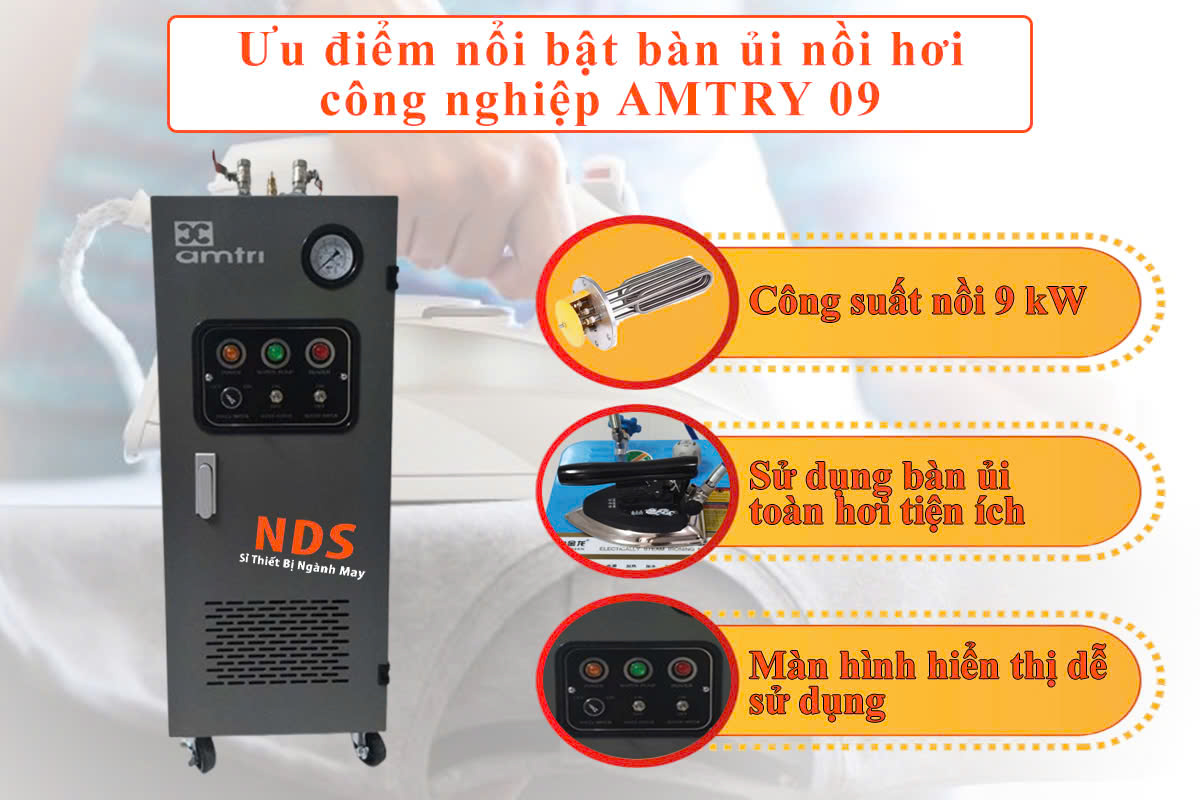 Nồi hơi công nghiệp Amtry 09