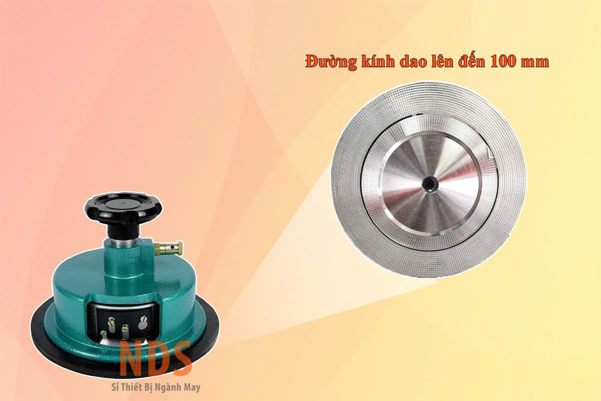Máy cắt mẫu vải dạng đĩa dao tròn