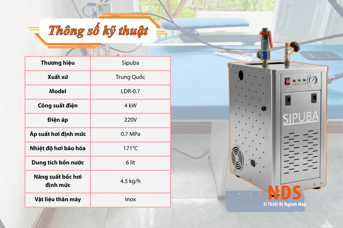 Ưu điểm Sipuba LDR 4kw