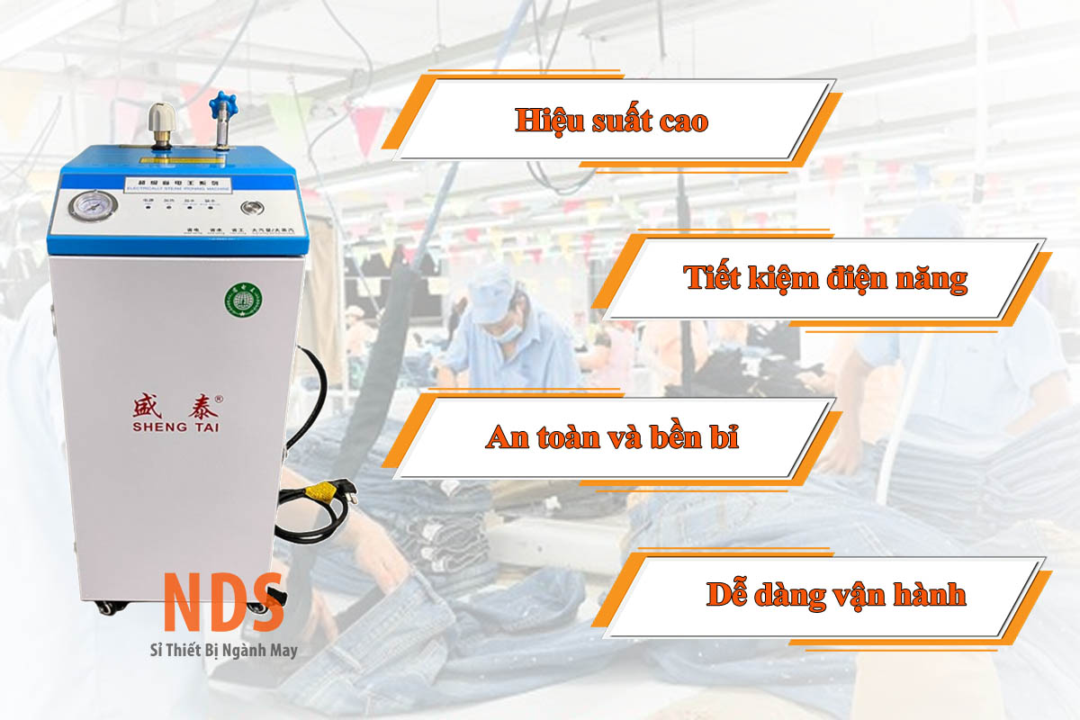 Ưu điểm nồi hơi bàn ủi ST-17