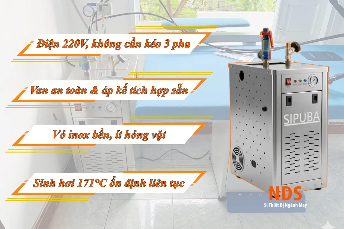 Ưu điểm Sipuba LDR 4Kw