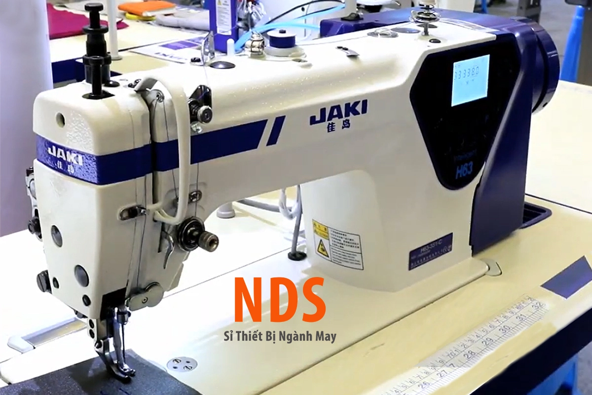 Máy may điện tử Jaki H63-3S1-C toàn thân – máy may 1 kim công nghiệp