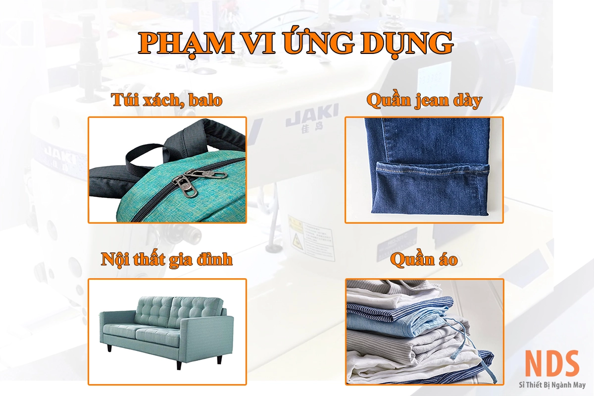 Phạm vi ứng dụng Jaki H63-3S1-C