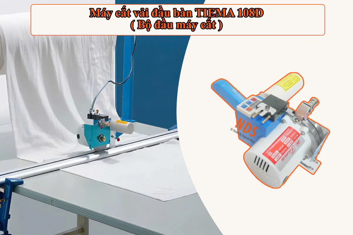 Máy cắt vải đầu bàn Tiema
