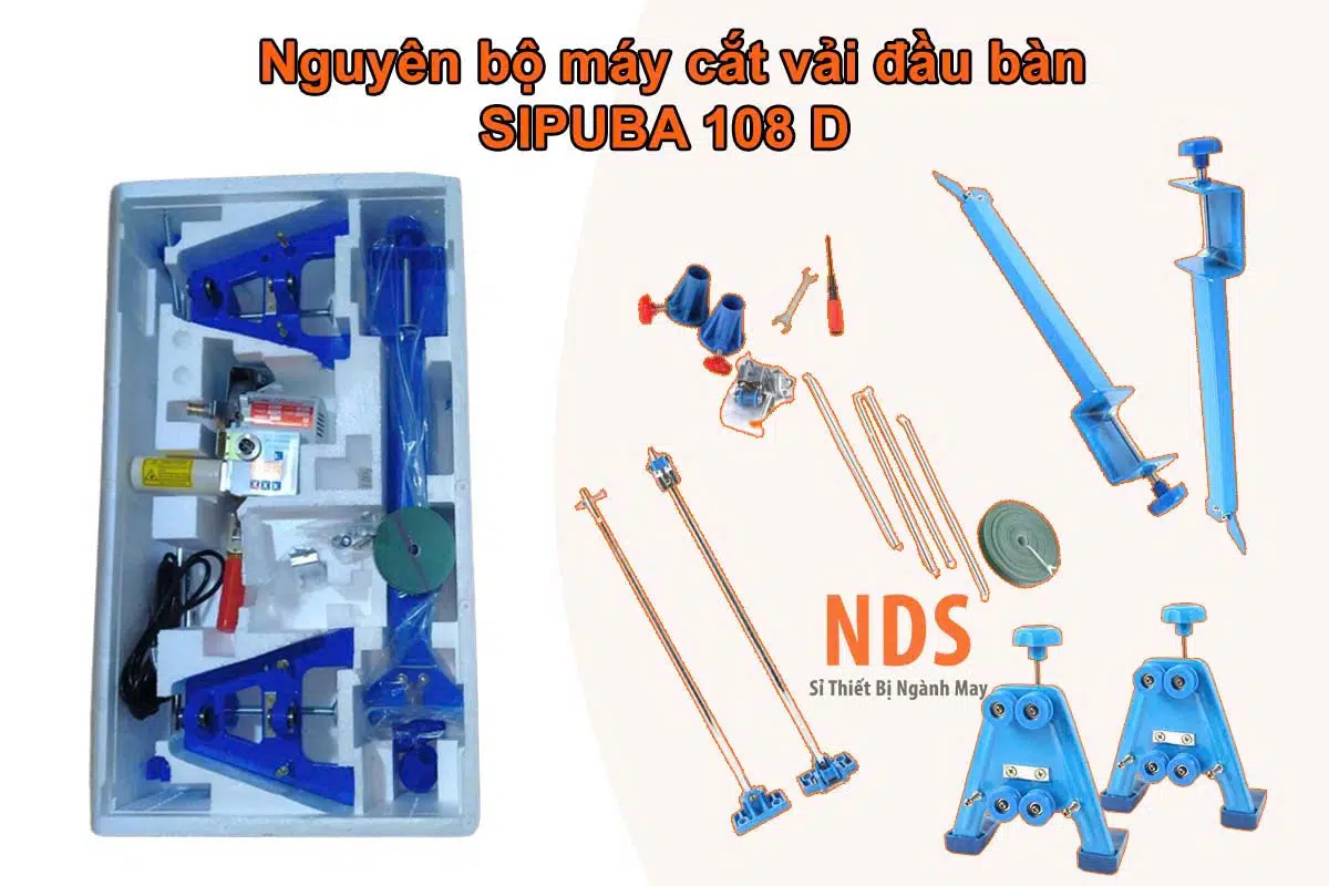 Máy cắt vải đầu bàn Sipuba