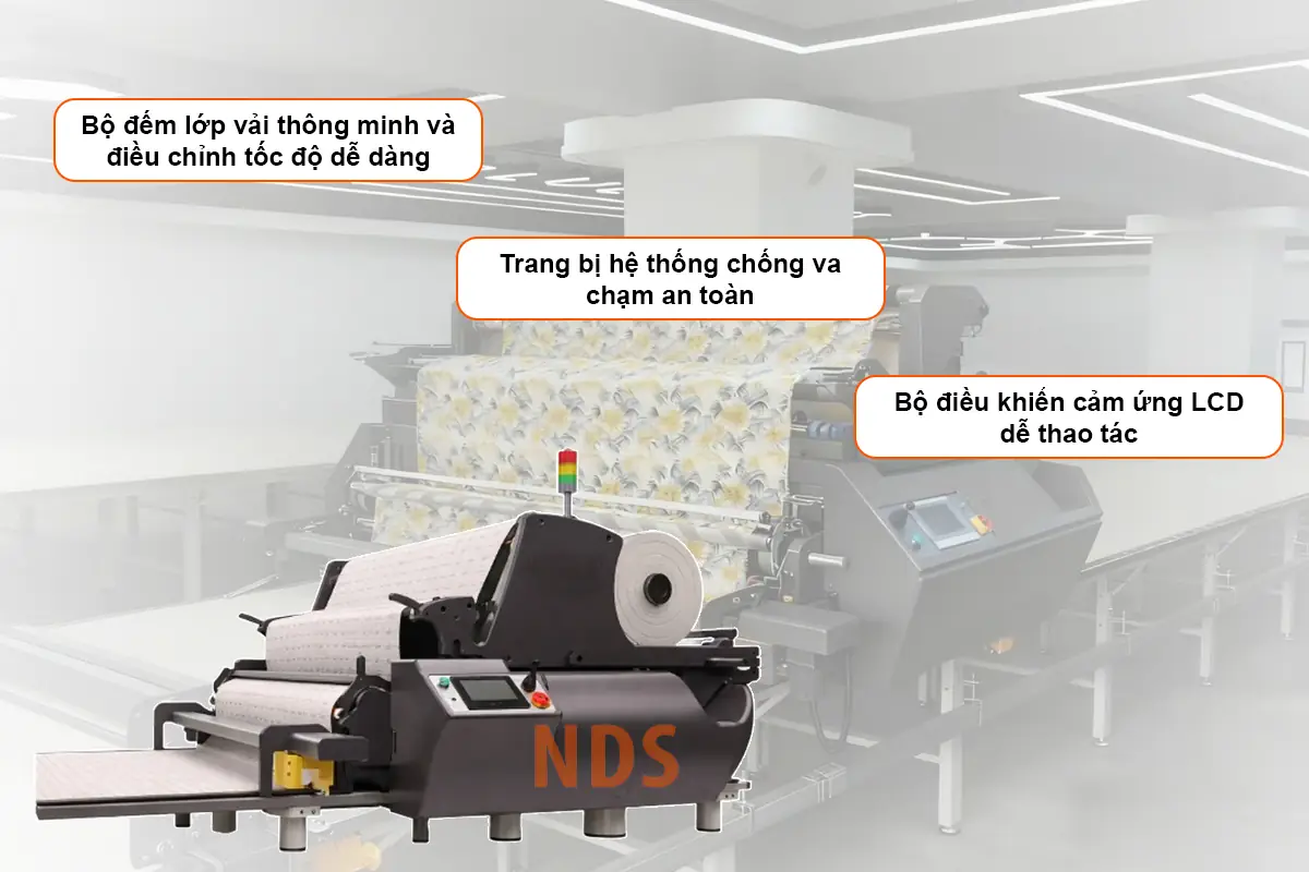 Ưu điểm máy trải vải tự động Hanbond