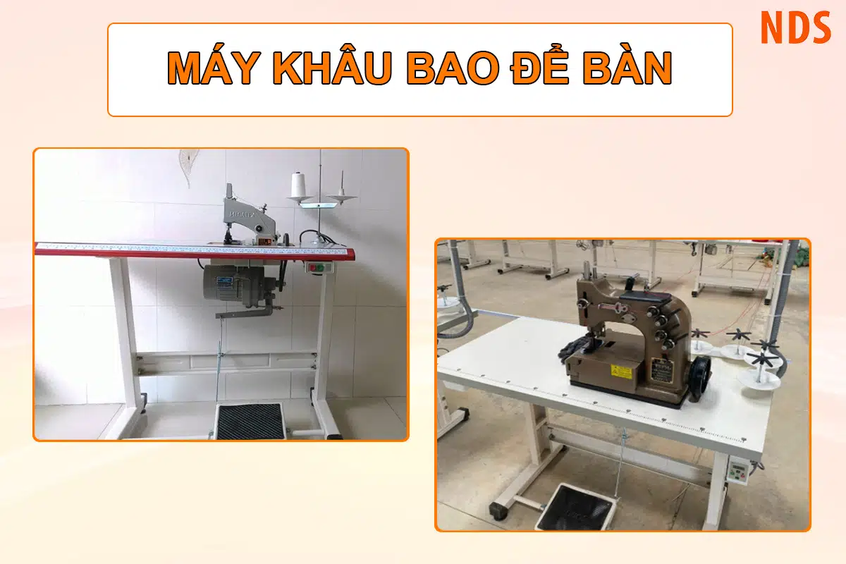 Máy khâu bao bì để bàn