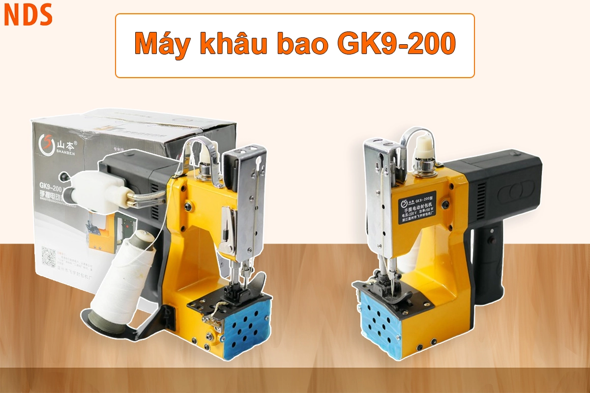 Máy may bao GK9-200 có bình dầu