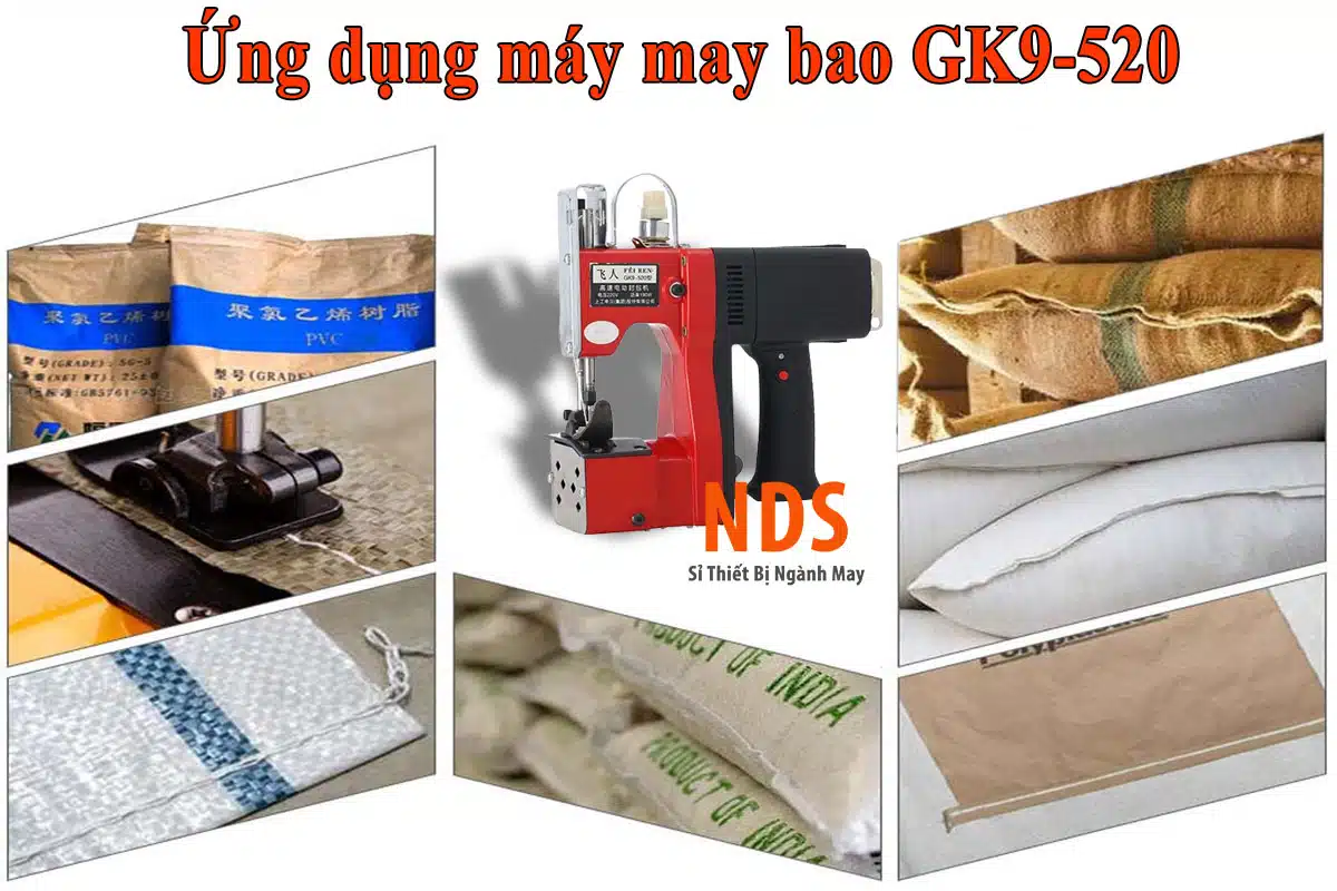 Ứng dụng thực tiễn máy khâu bao